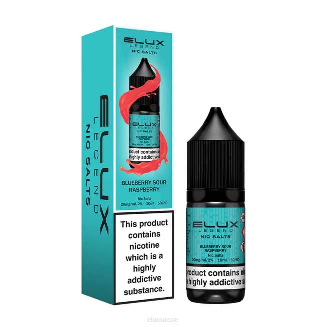 Elux Legend sel de nicotine 10ml | Elux Vape Juice Amazon R40F42 sel de nic myrtille aigre framboise 10ml