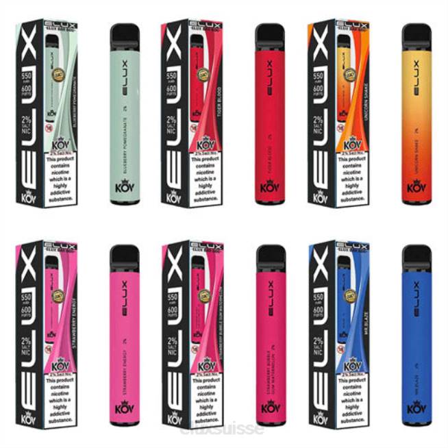 Elux Bar vape jetable de la série Legacy | Elux Prix R40F10 rybna citron