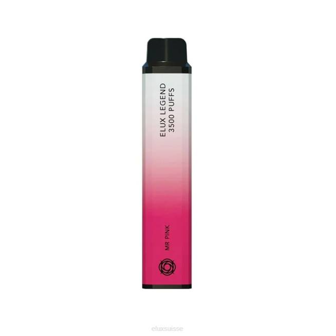 Elux Legend Vape jetable de 3500 bouffées | Elux Berne R40F56 monsieur rose