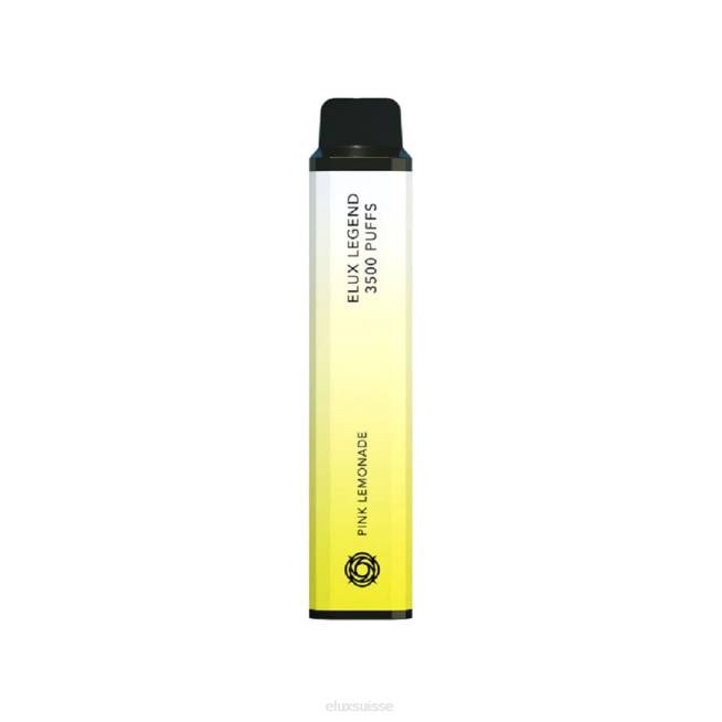 Elux Legend Vape jetable de 3500 bouffées | Elux Magasin Suisse R40F58 limonade rose