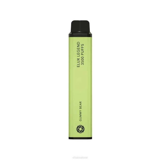 Elux Legend Vape jetable de 3500 bouffées | Elux Puff Suisse R40F61 ours gommeux