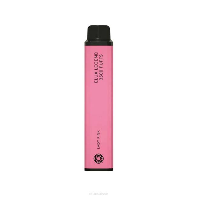 Elux Legend Vape jetable de 3500 bouffées | Elux Vape Flavours R40F59 dame rose