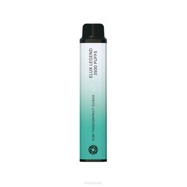 Elux Legend Vape jetable de 3500 bouffées | Elux Vape Juice Amazon R40F62 kiwi fruit de la passion goyave