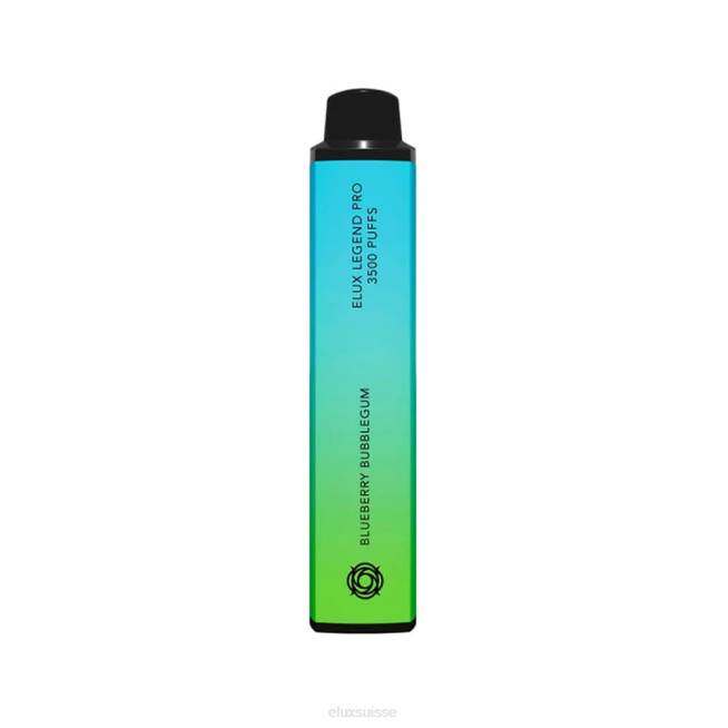 Elux Legend Vape jetable de 3500 bouffées | Puff Elux R40F37 chewing-gum aux myrtilles