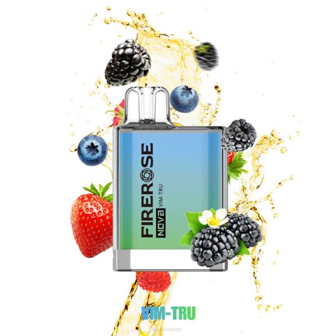 Elux Firerose Nova Vape jetable de 600 bouffées | Elux Vape Flavours R40F19 vim tru