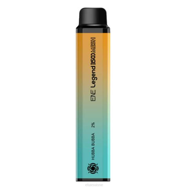 Elux ENE Legend Vape jetable de 3500 mailles | Elux Berne R40F146 Hubba Bubba