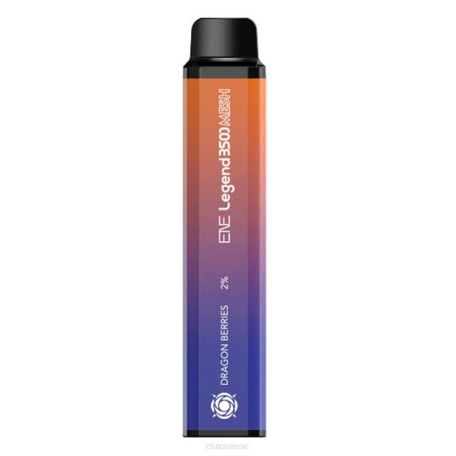 Elux ENE Legend Vape jetable de 3500 mailles | Elux Magasin Suisse R40F138 baies de dragon