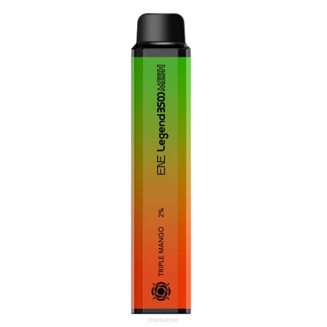 Elux ENE Legend Vape jetable de 3500 mailles | Elux Suisse R40F135 triple mangue