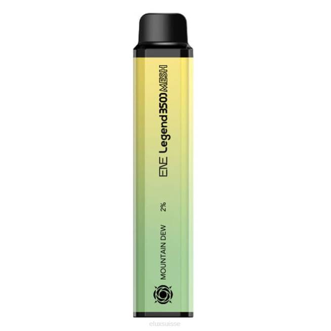 Elux ENE Legend Vape jetable de 3500 mailles | Elux Vape Flavours R40F139 Mountain Dew
