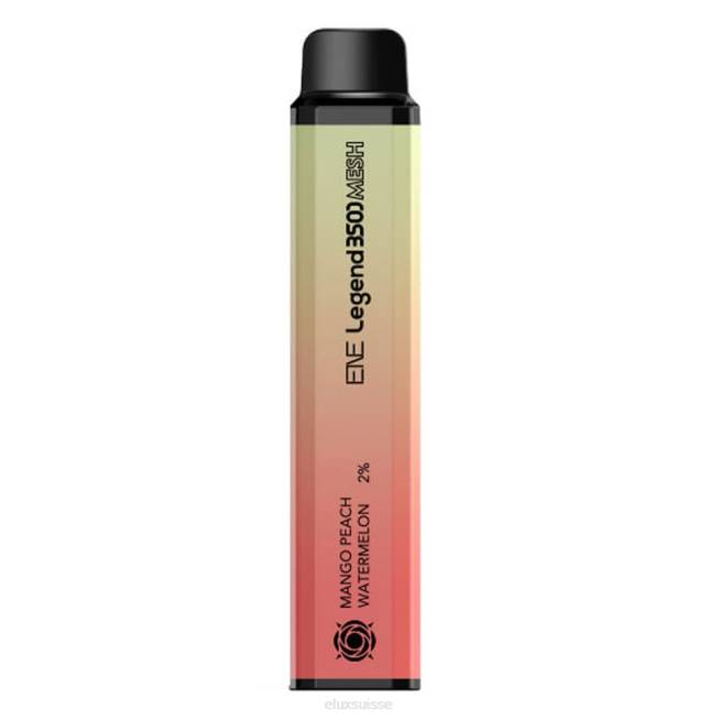 Elux ENE Legend Vape jetable de 3500 mailles | Elux Vape Suisse R40F144 mangue pêche pastèque