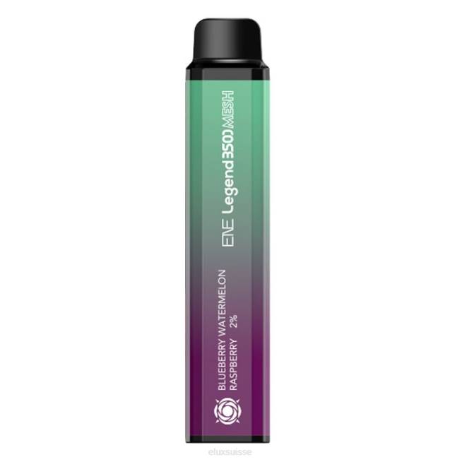 Elux ENE Legend Vape jetable de 3500 mailles | Puff Elux R40F137 myrtille pastèque framboise