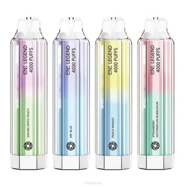Elux ENE Legend Vape jetable de 4000 bouffées | Elux Prix R40F150 première métalune