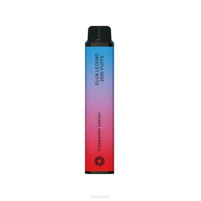 Elux Legend Vape jetable de 3500 bouffées | Elux Wholesale R40F63 énergie fraise